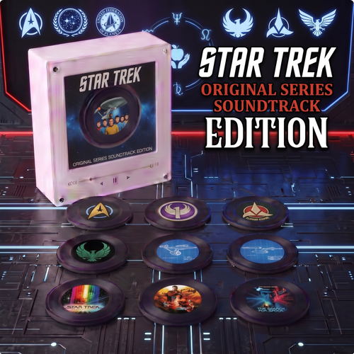 Echofy™ Star Trek Inspired Customizable Magnetic Record Player